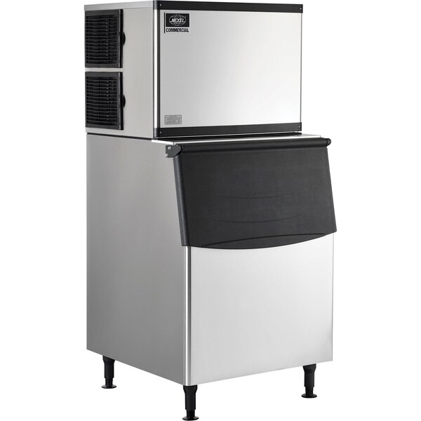 Nexel Modular Ice Machine With Storage Bin, Air Cooled, 500 Lb. Production/24 Hrs. 243032 - main